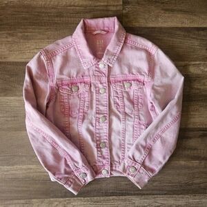 GAP Pink Denim Jacket
